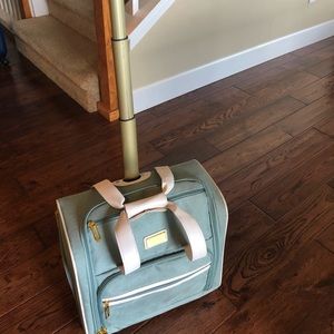 Nicole Miller New York Weekender Blue Bag